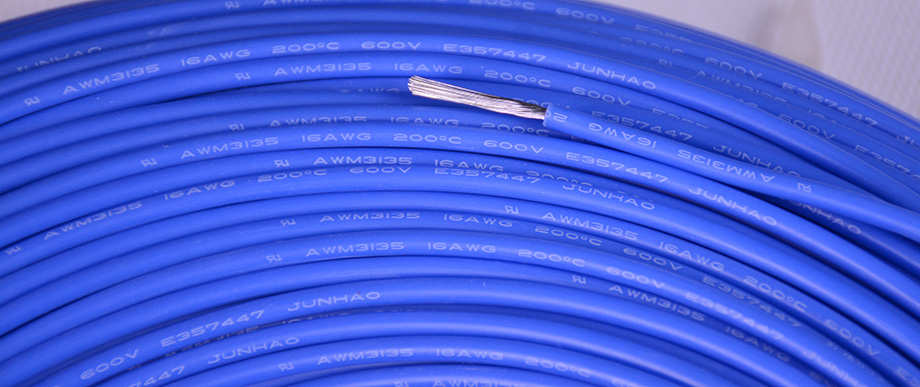 200度（dù）單芯矽膠耐高溫電線（xiàn）產品圖