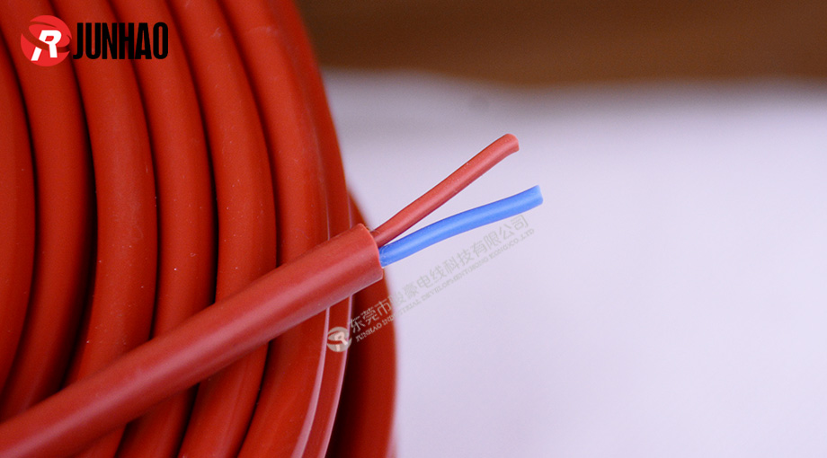 0.75平(píng)方矽橡膠(jiāo)絕緣護套線產品圖