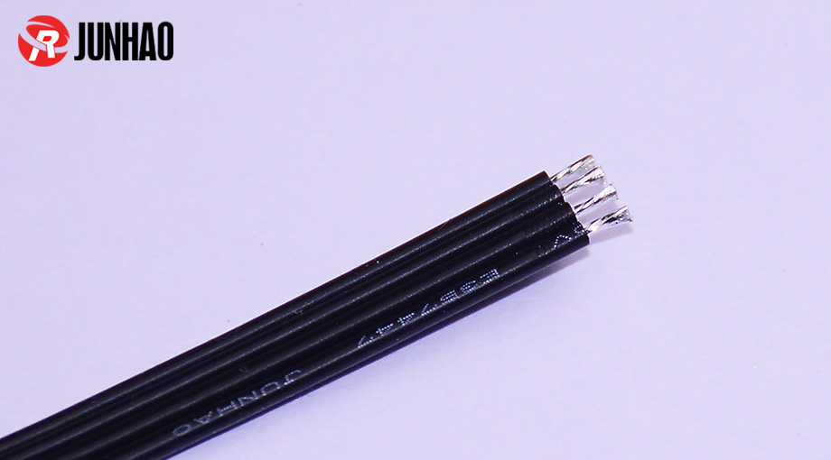 線束加工4並（bìng）排矽膠浸（jìn）錫線產品圖