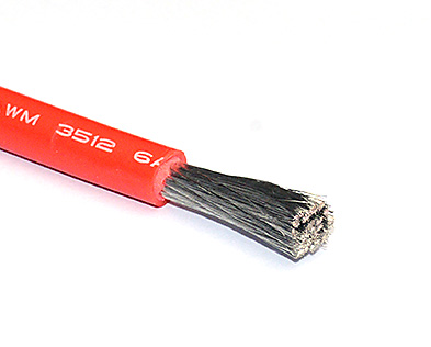 定製UL3512 6AWG耐（nài）高溫矽膠電線