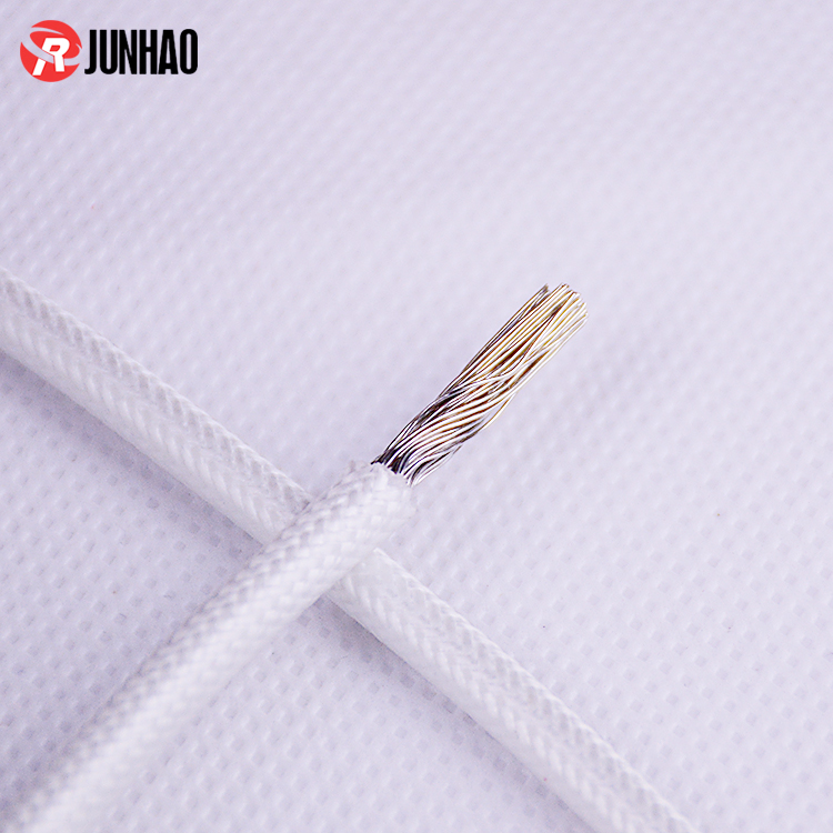 耐高溫玻纖線6平（píng）方矽膠編織線產品（pǐn）圖